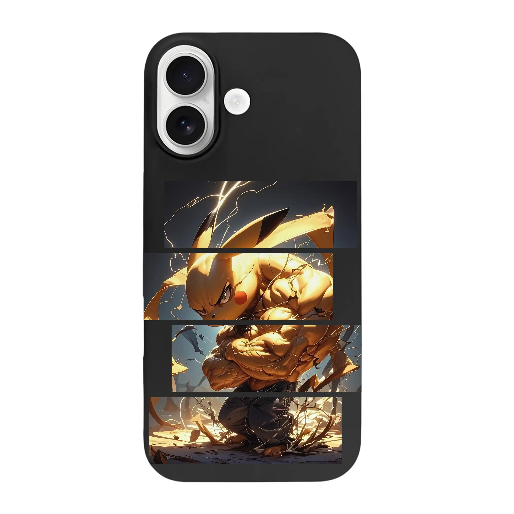 ポケモン グッズ,ピカチュウ - iPhone 17 シリーズ シリコンケース 薄型 耐衝撃 指紋防止 ソフトタッチカバー 精密フィット 傷防止 保護ケース iPhone 17/17 Air/17 Pro/17 Pro Max 対応